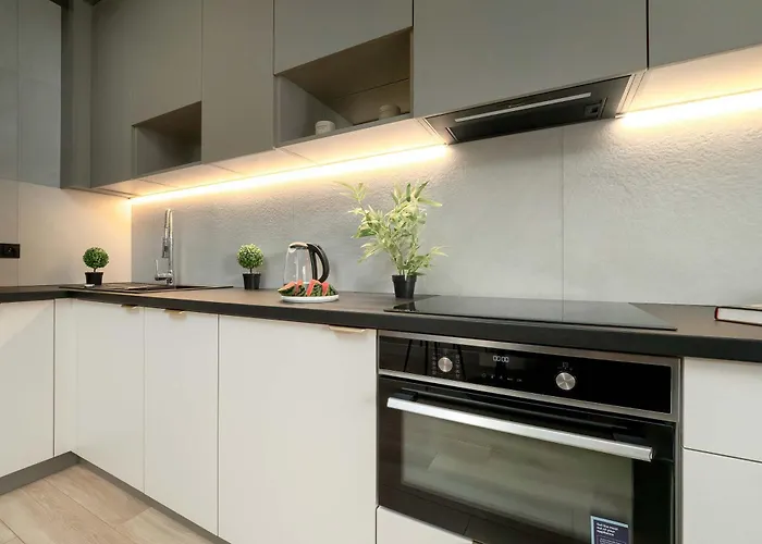 Design With A Balcony In The Centre By Renters Lejlighed Łódź